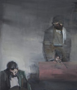 After the piano lesson, 2012-13, oil on linen, 205x175 cm