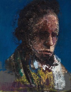 Blue Portrait, 2016, oil on linen, 45x35cm